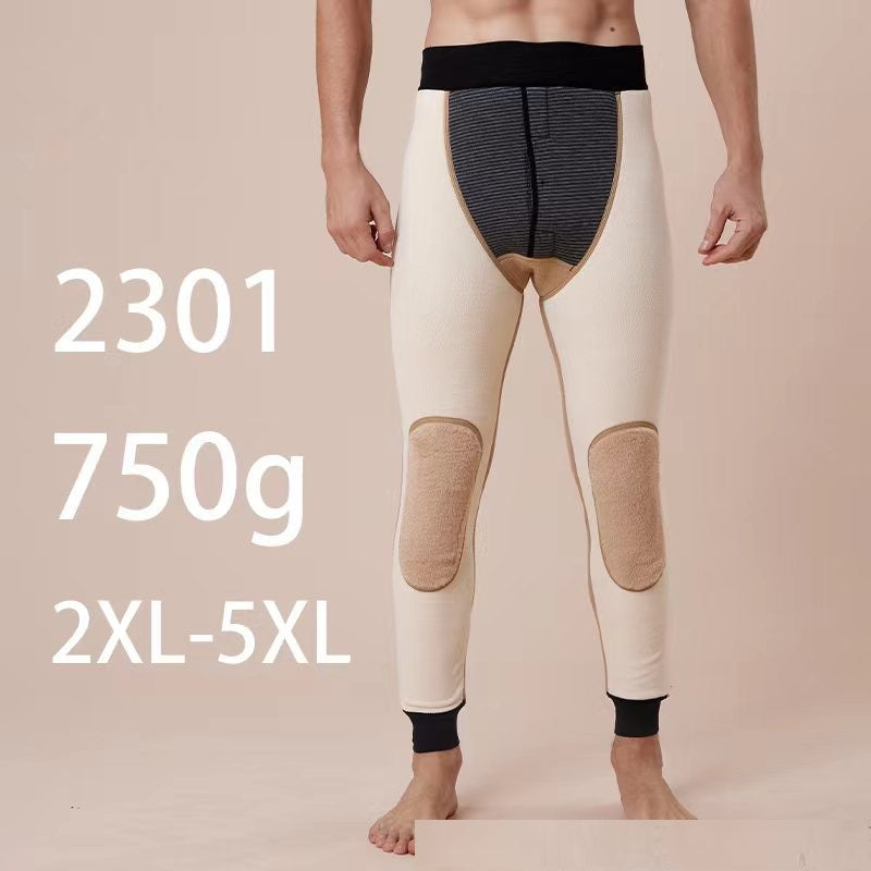 Graphene Waist Support Fleece-lined Thickened Cotton Pants