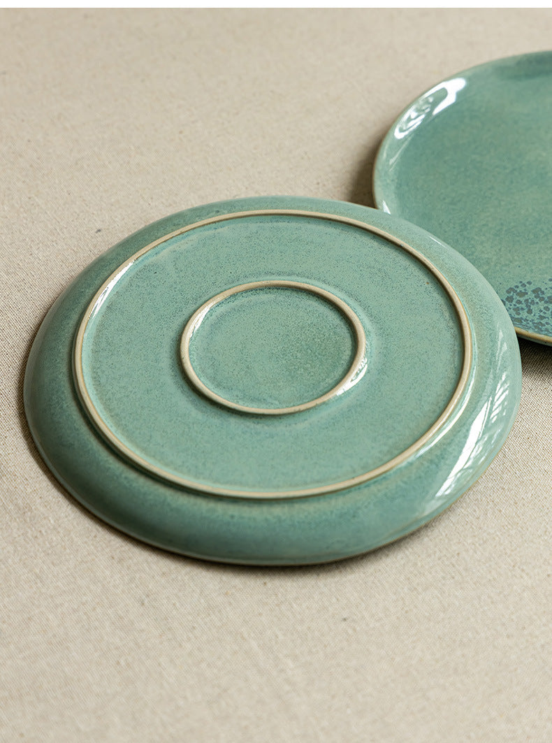 Minimalist Chinese Style Household Ceramic Plates