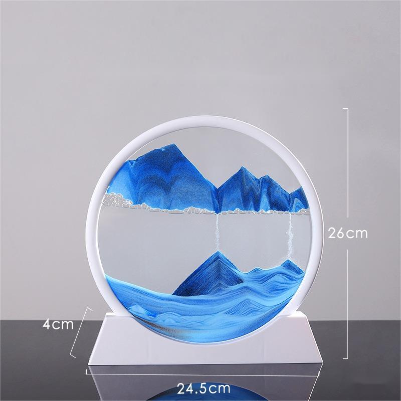 Quicksand Painting Hourglass Ornaments Decoration Glass Crafts