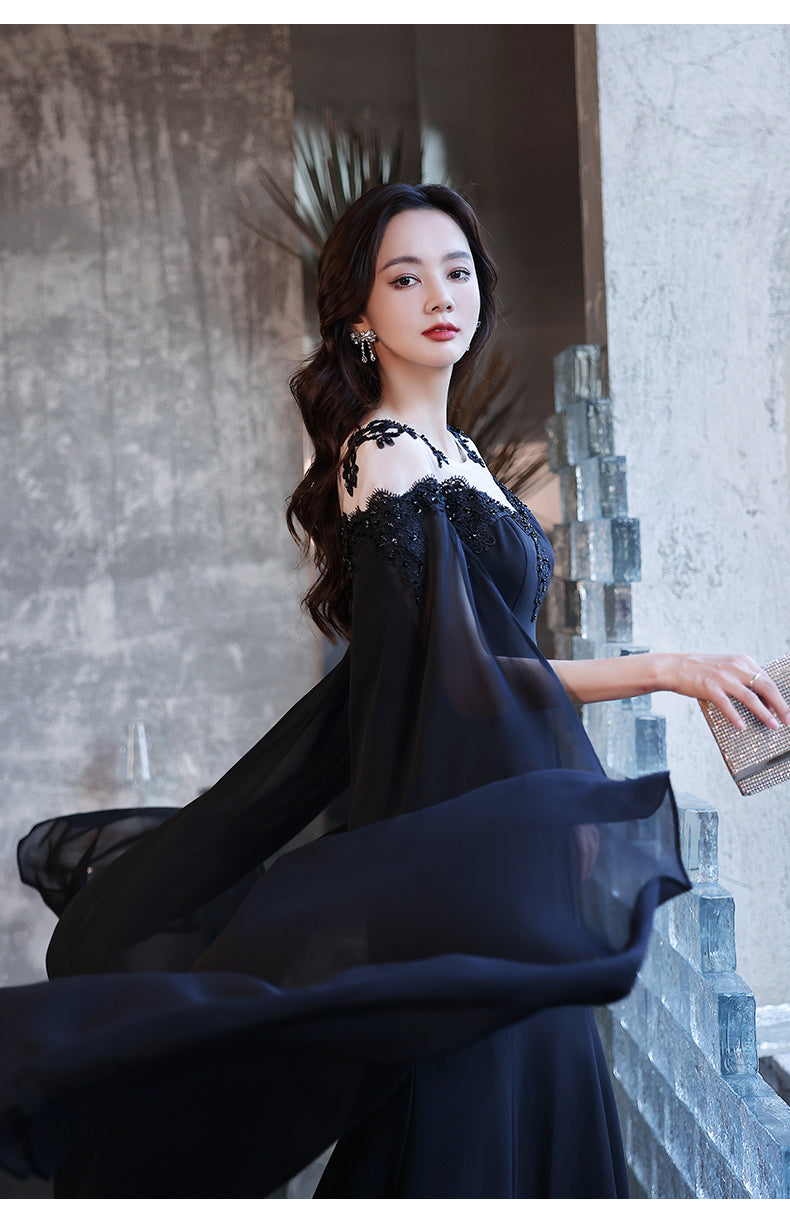 Black Evening With A High-end Feel Dress For Women