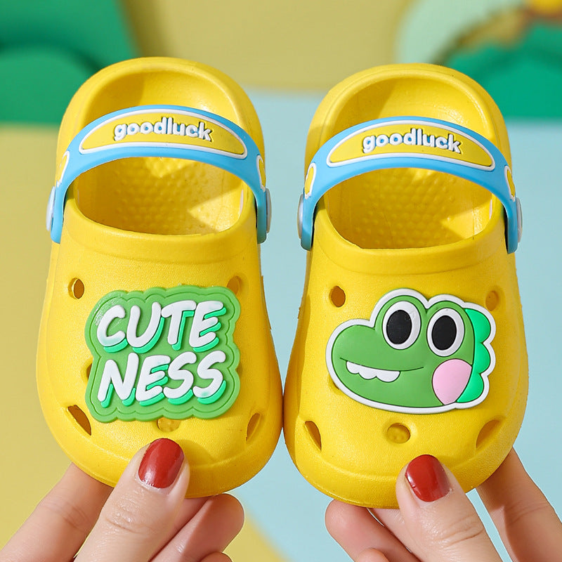 Girls' Fashion Casual Cartoon Non-slip Soft Bottom Slippers