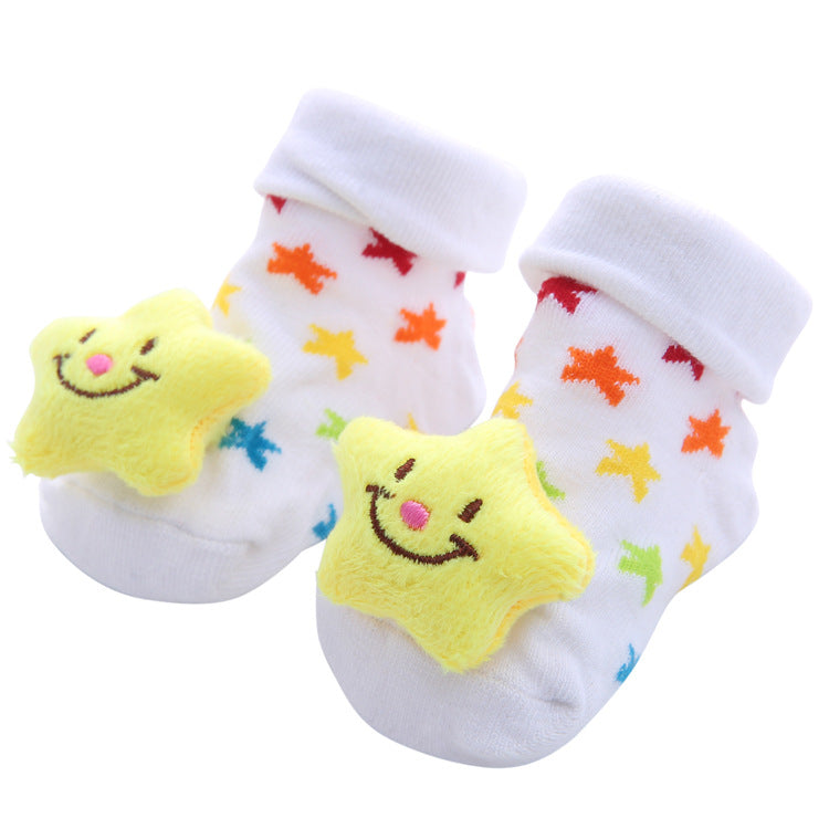 Cartoon Anti-Skid Three-Dimensional Socks for baby