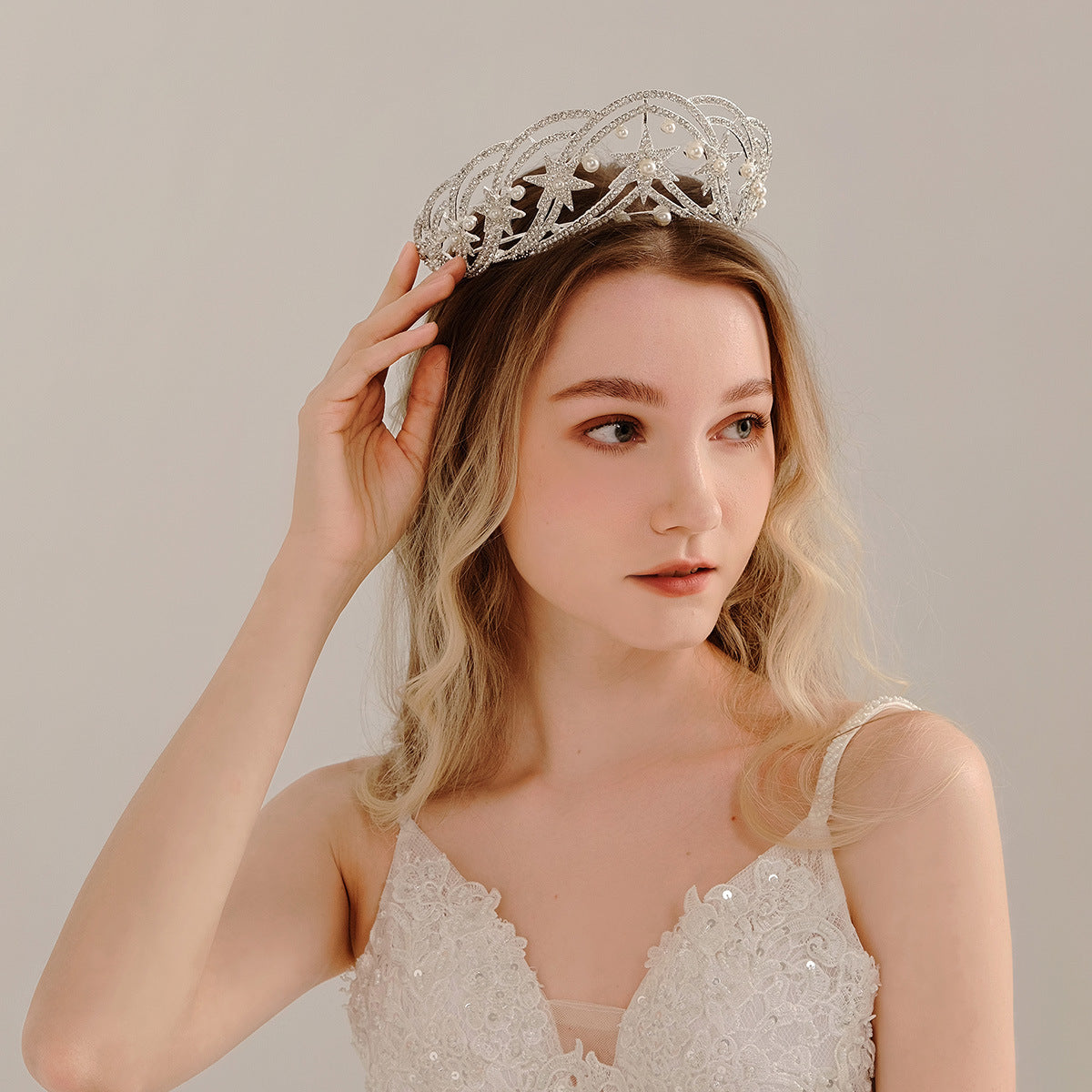 Light Luxury Socialite Style Hair Accessories Wedding Dress Headdress