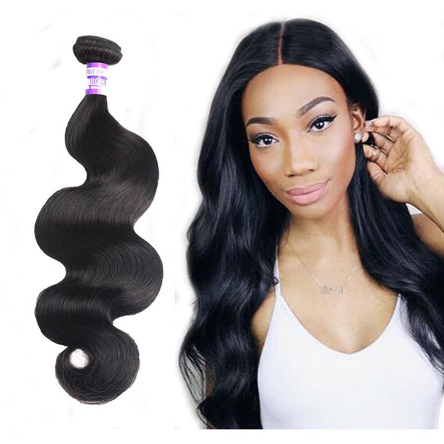 Body wave Brazilian hair curtain