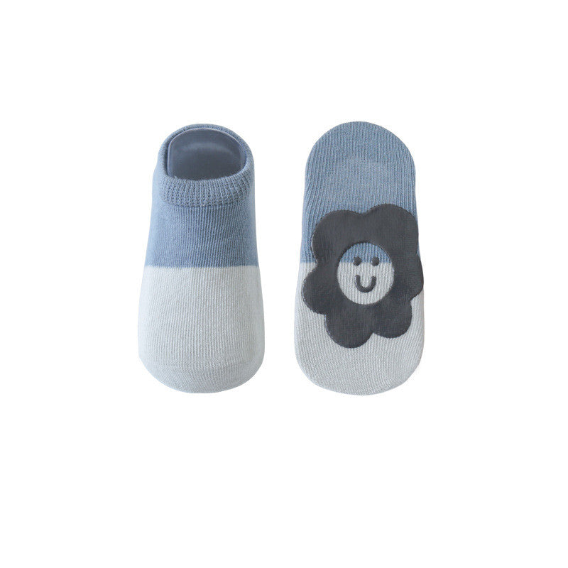 New Summer Combed Cotton Floor Socks for baby