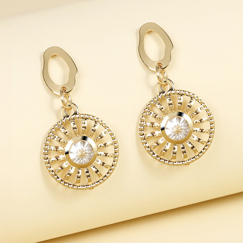 Selling Earrings Round Earrings Fashion Simple Earrings