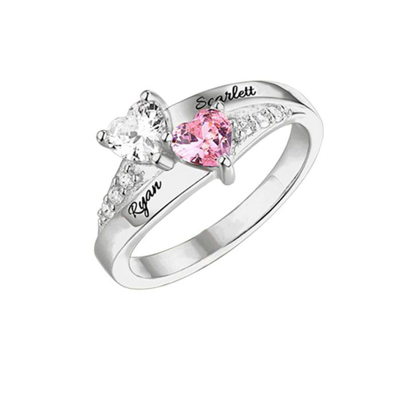 Mother's Day Gift Engraved Ring for women