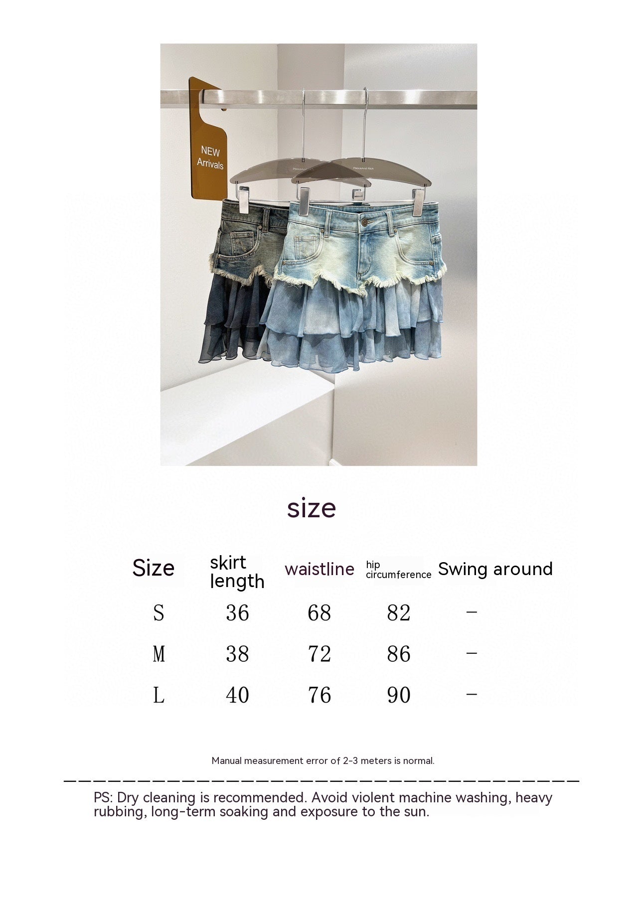 Stitching Denim Overall Dress Slimming Skirts For Women