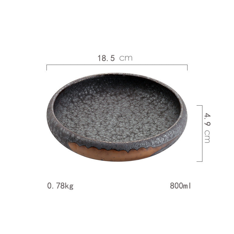 Creative Household Japanese Kiln-formed Ceramic Plates