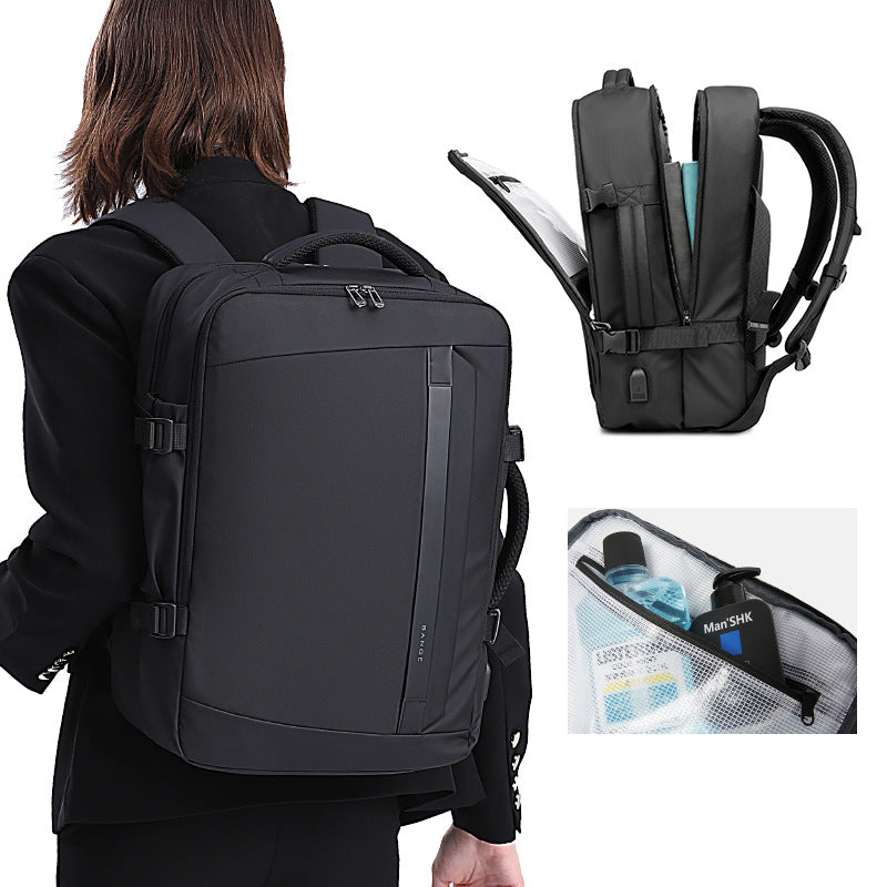 Large Capacity Business Trip Travel Backpack Men