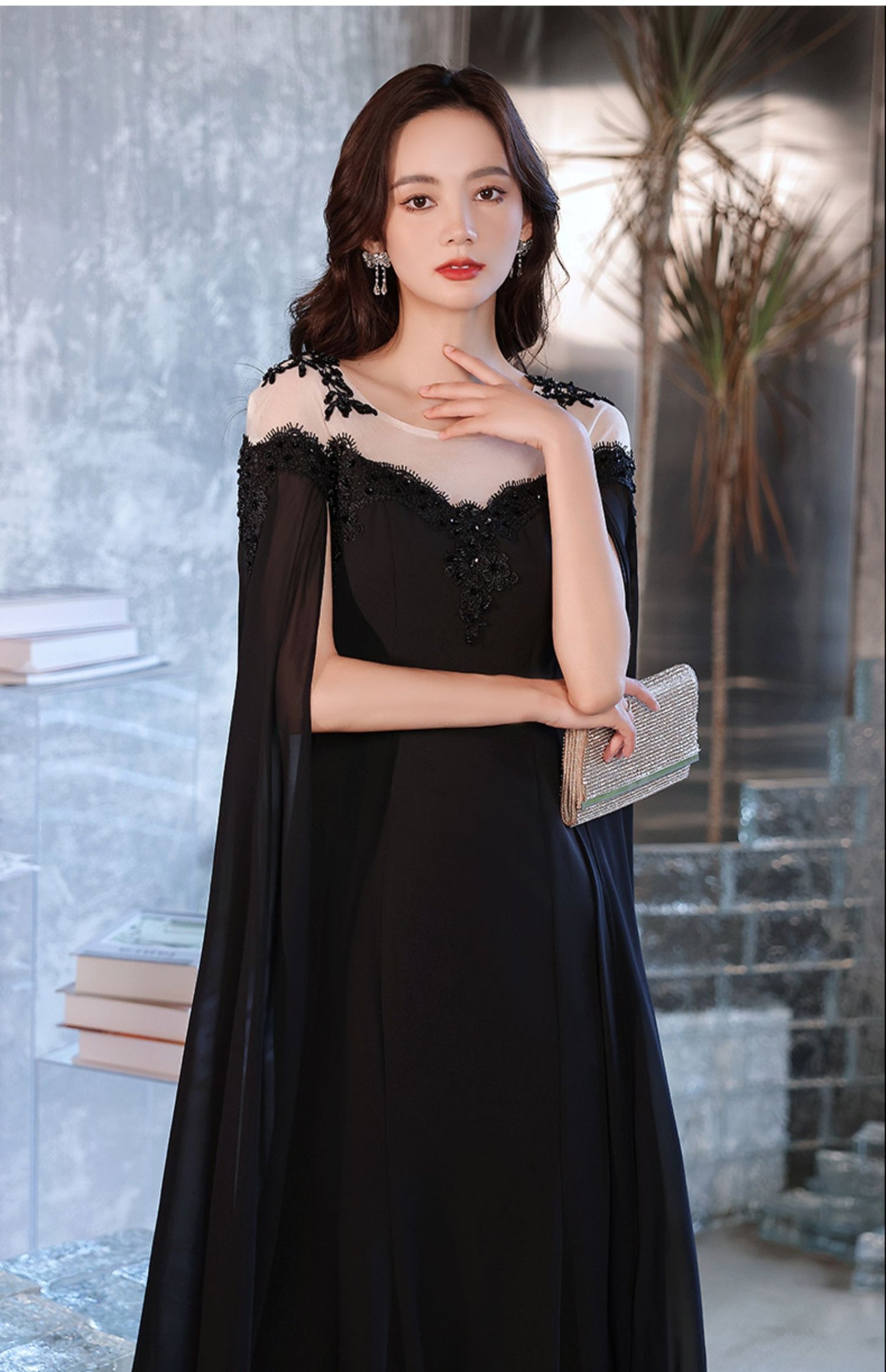 Black Evening With A High-end Feel Dress For Women