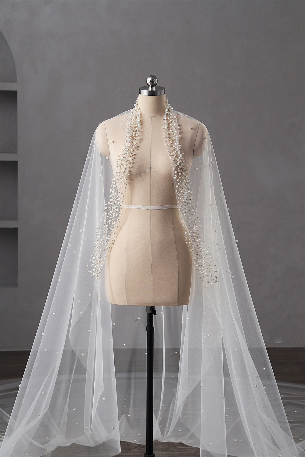 Long Bridal Cathedral Veil