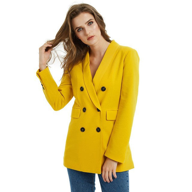 Suit Blazer Jacket For Women Long Coat Suits Office for laddies