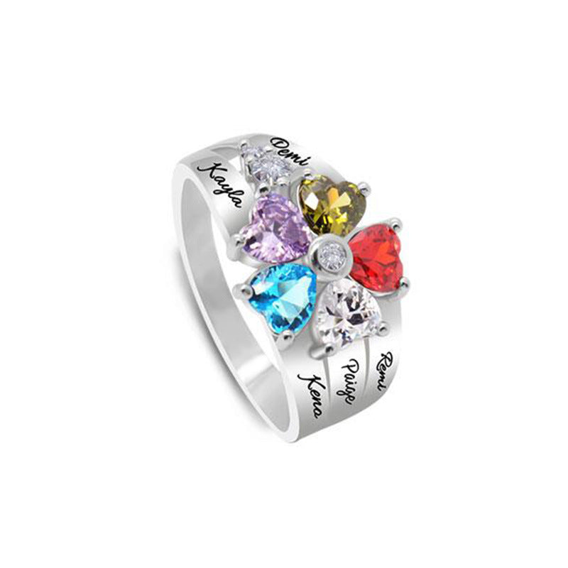 Mother's Day Gift Engraved Ring for women