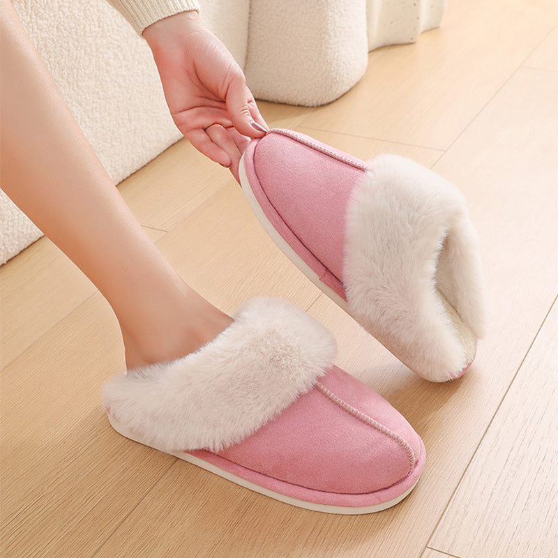 Winter Warm Plush Home Slippers for girls