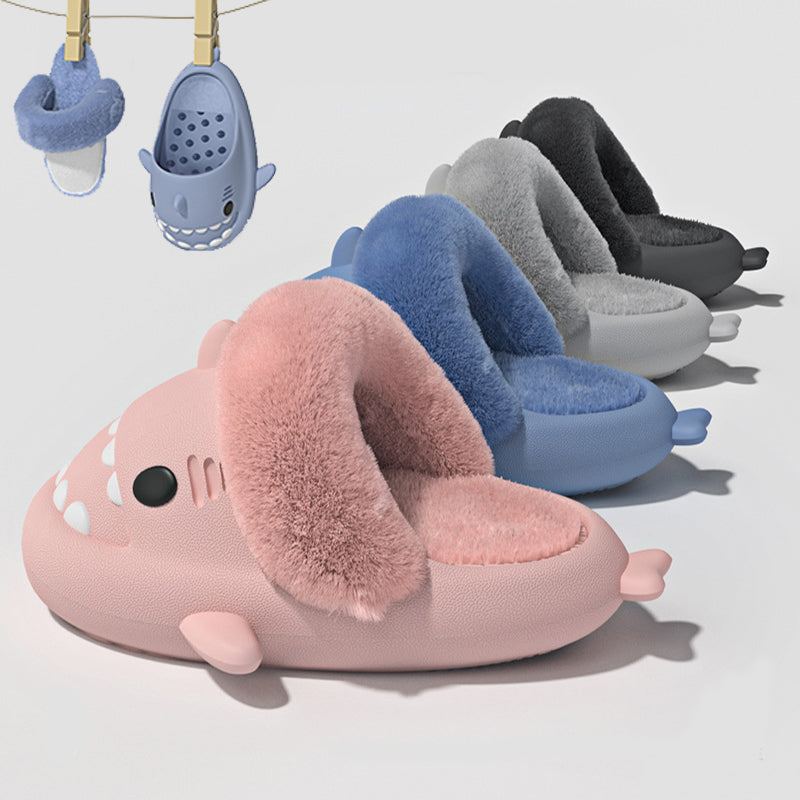 Detachable Warm Fuzzy  Bedroom Slippers for girls