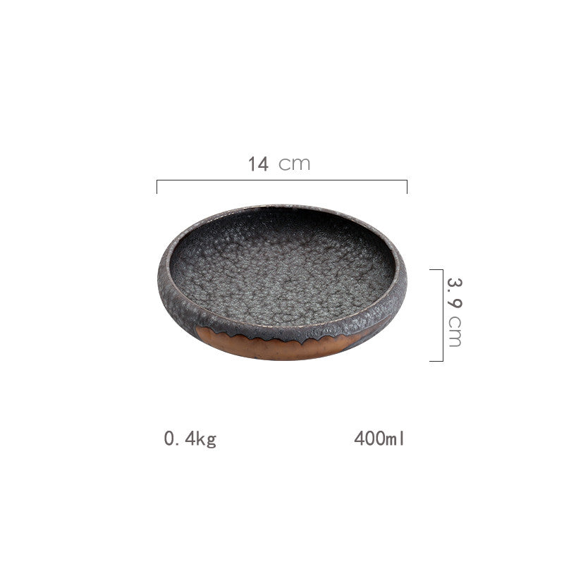 Creative Household Japanese Kiln-formed Ceramic Plates