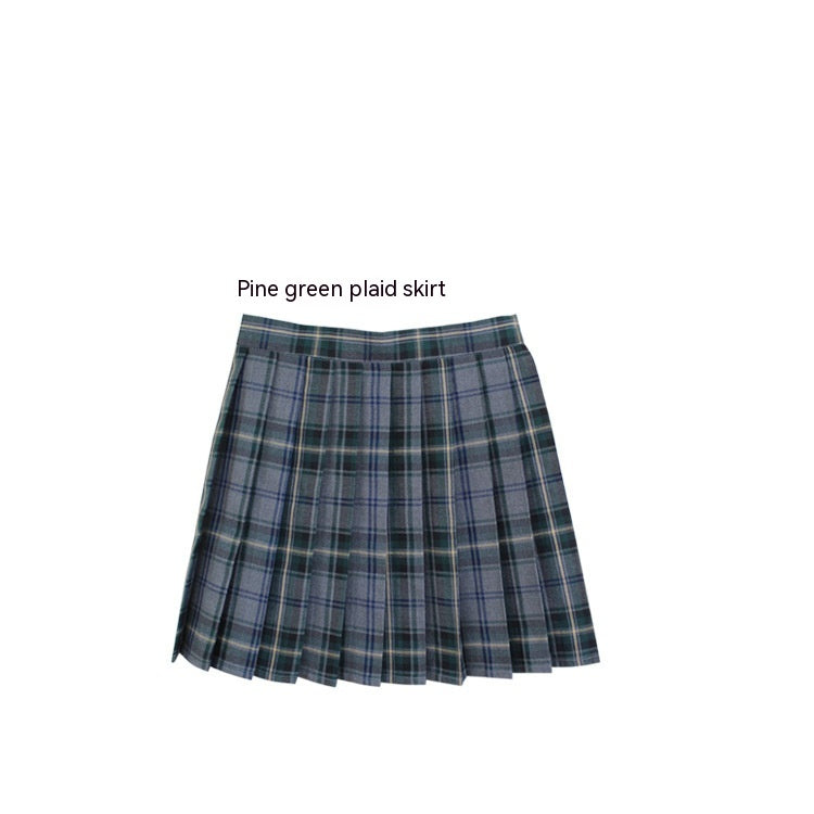 Check Pleated Skirts For Women