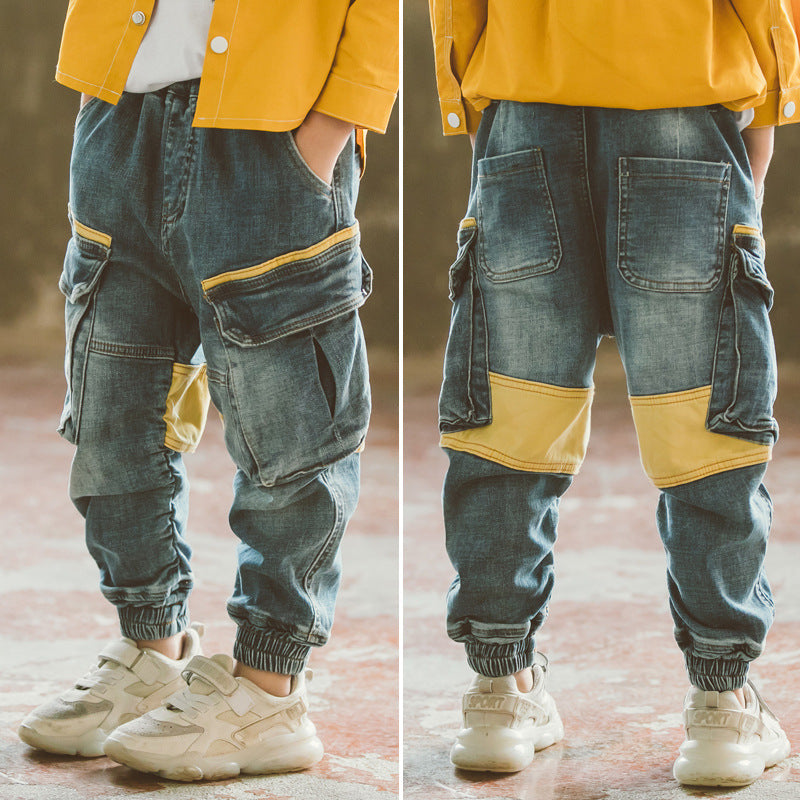 Spring And Autumn Jeans for boys