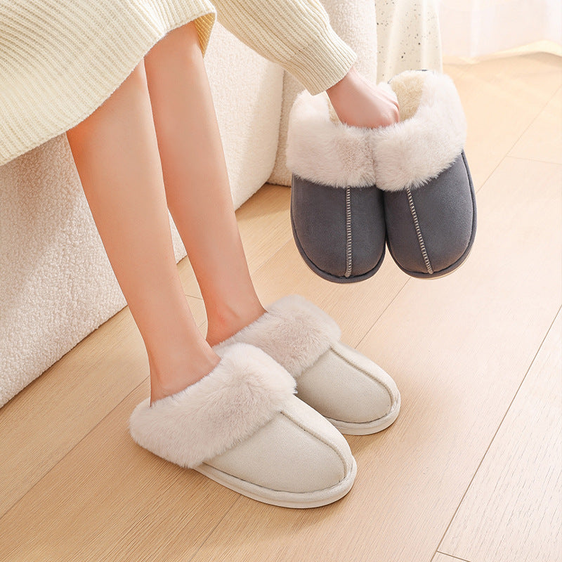 Winter Warm Plush Home Slippers for girls