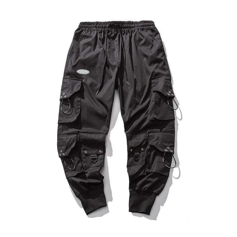 Large Cropped Baggy Cargo Pants For Men