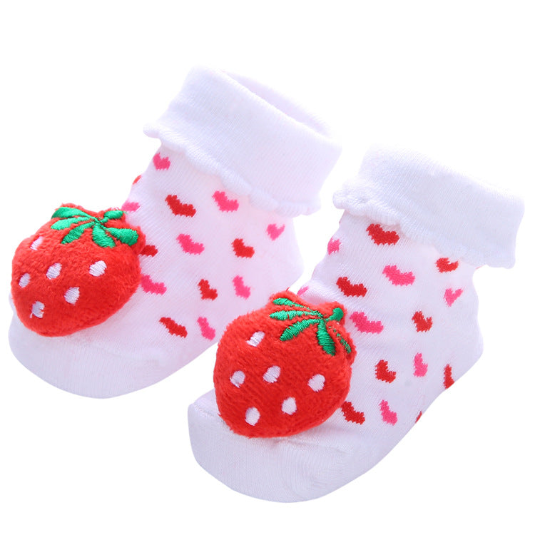 Cartoon Anti-Skid Three-Dimensional Socks for baby