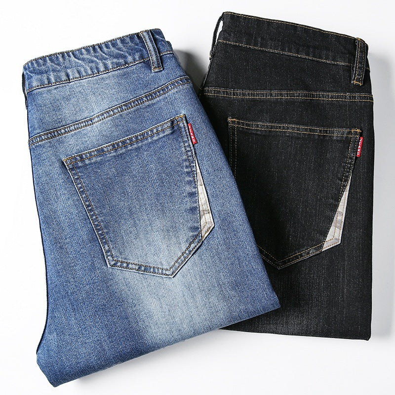 Stretch Feet Jeans For Men