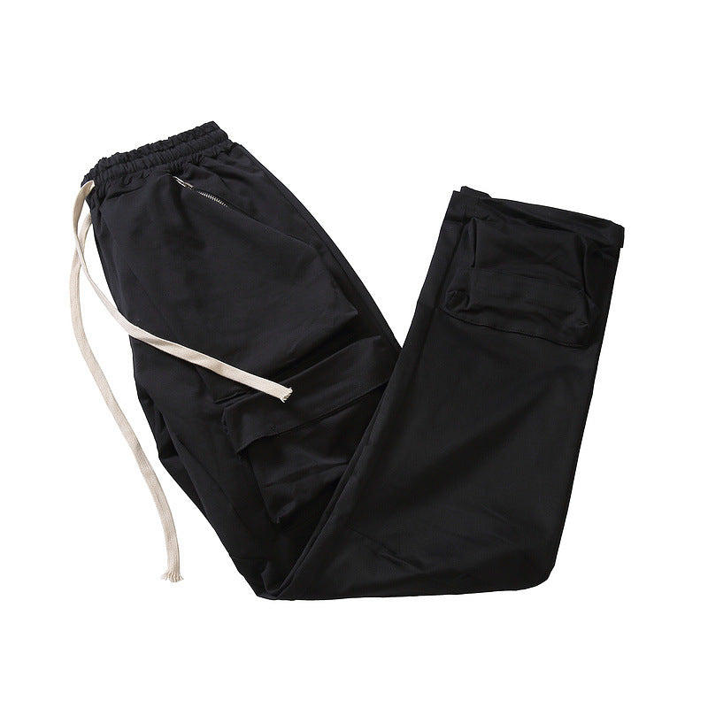 Drawstring Ankle Pockets Cargo Pant For Men