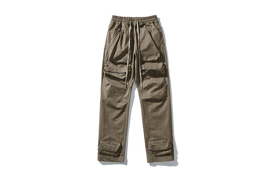 Drawstring Ankle Pockets Cargo Pant For Men