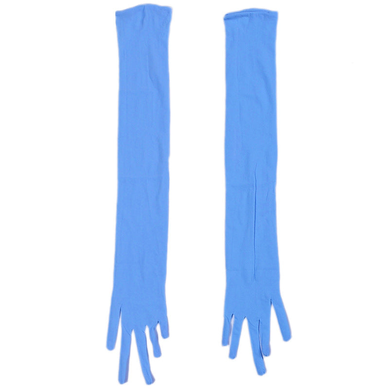 Thin Five-finger Stockings and Seamless Anti-snagging gloves for women