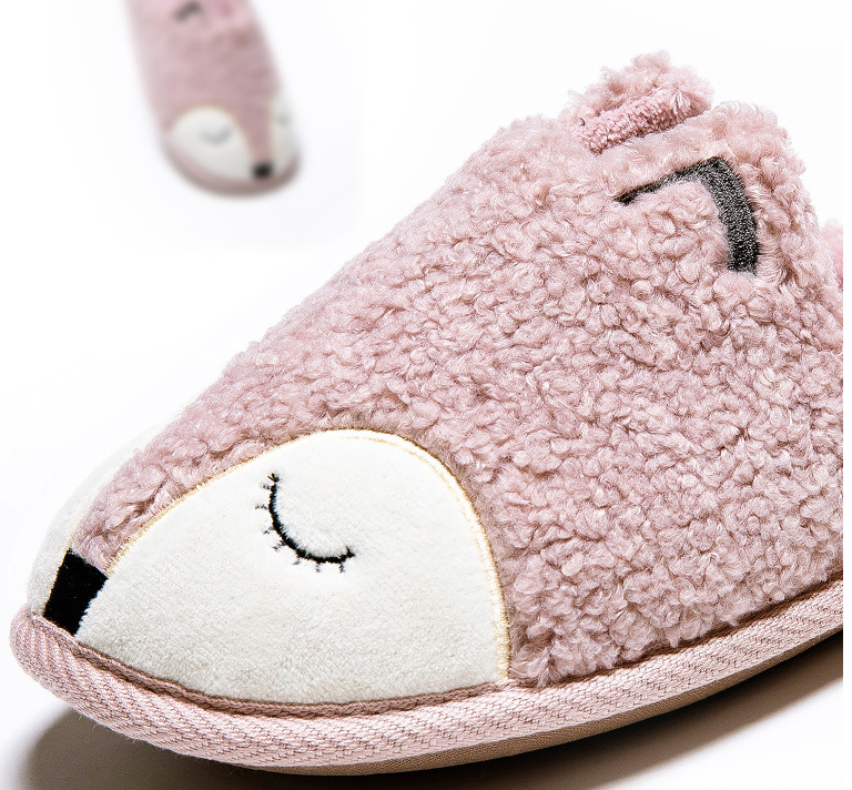 Indoor Household Wooden Floor Slippers For Boys And Girls