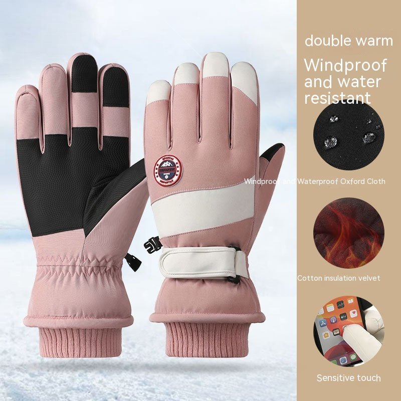 Outdoor Cycling Waterproof Touch Screen Gloves for girls