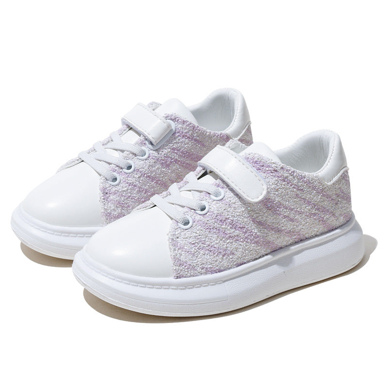 Soft-soled  Sneakers With Velcro for Girl