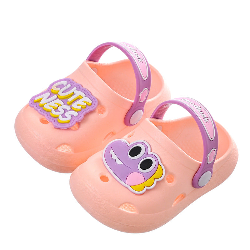 Girls' Fashion Casual Cartoon Non-slip Soft Bottom Slippers