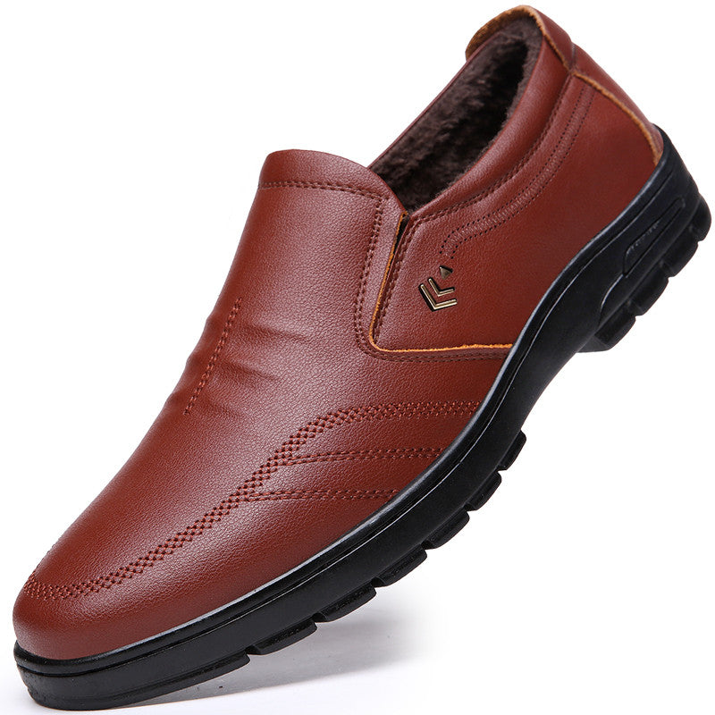 Plus Size Formal Business Casual Leather Shoes for men