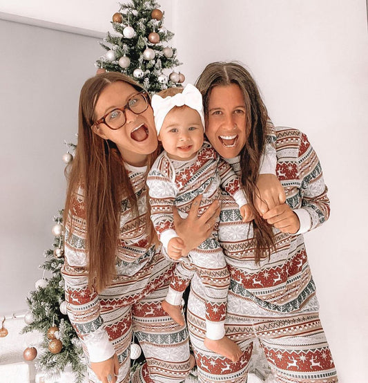 Christmas Home Wear Family Pajama Sets