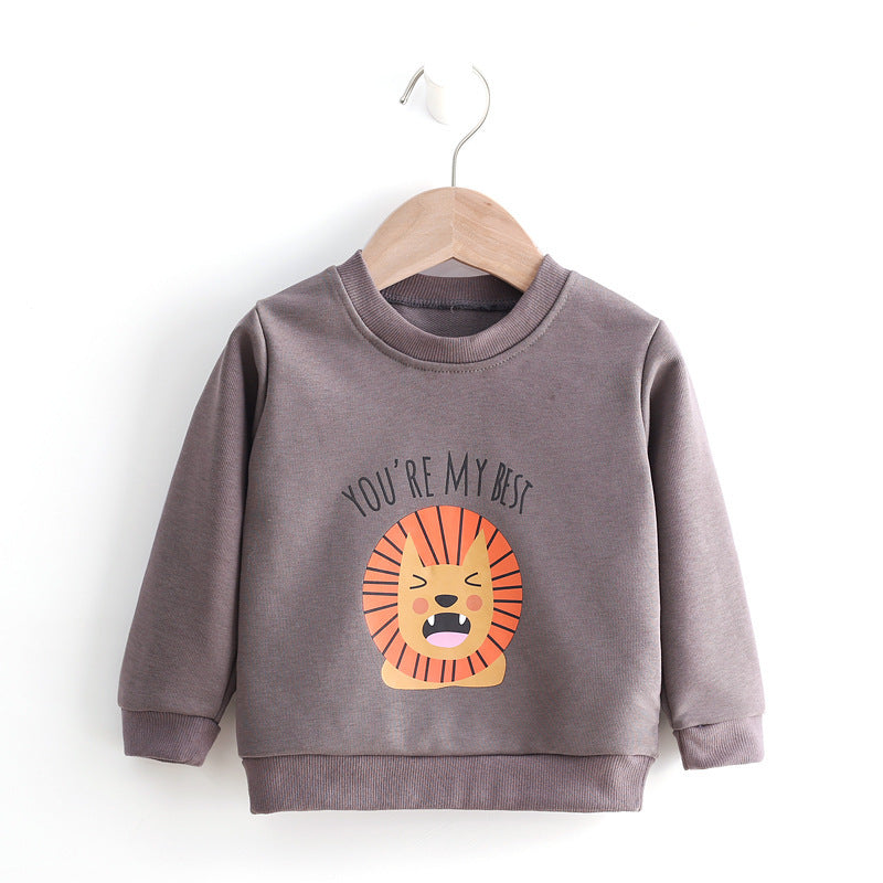 Cotton Sweatshirt Pullover Top for boys