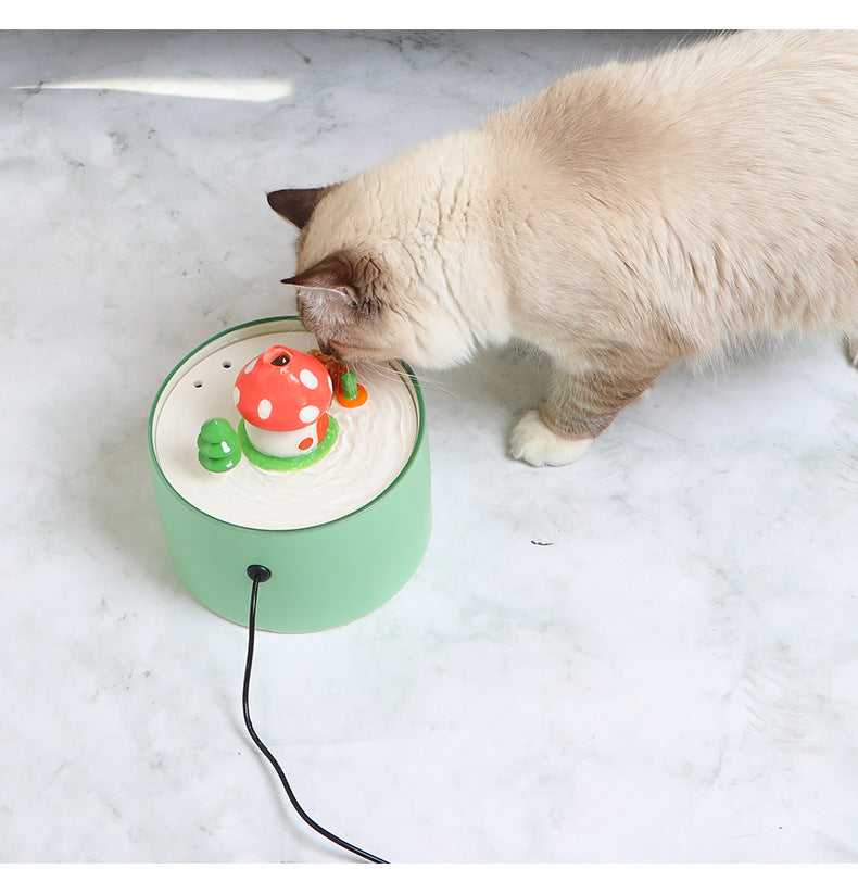 Electric Ceramic Pet Circulating Water Feeder