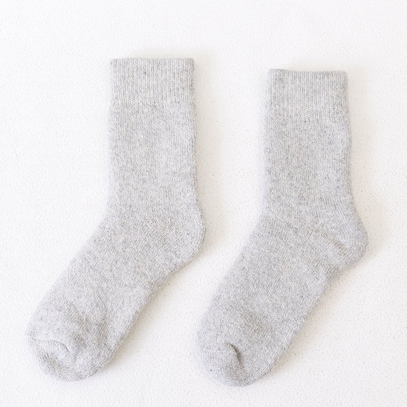 Men Cashmere Socks Thick Warm Wool Women Winter So