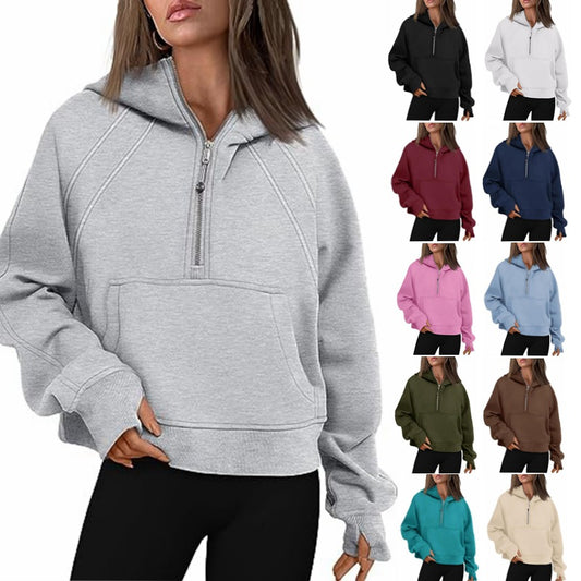 Long Sleeve Pullover Winter Hoodies For Women