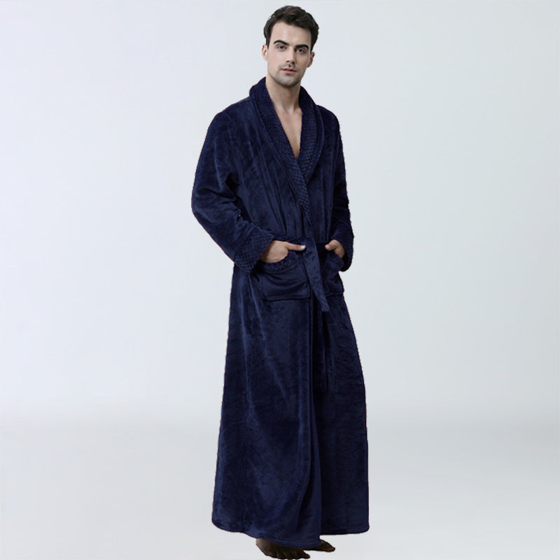 Coral Fleece Nightgown For Men