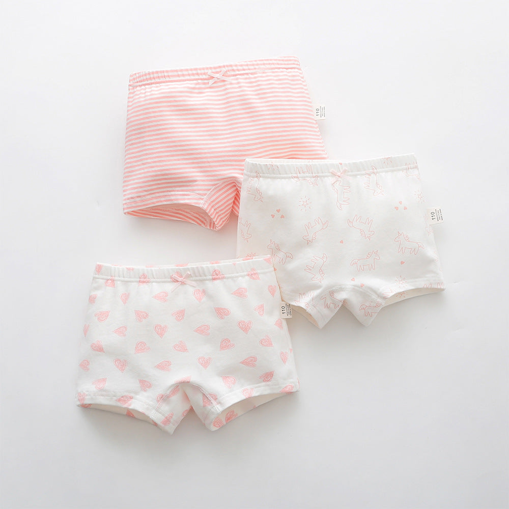 Shorts Head  Cotton  Underwear for baby girls