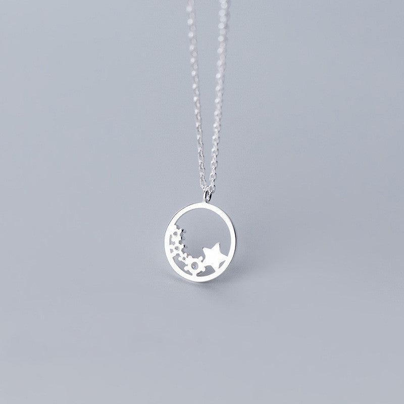 Starry Hollow S925 Silver Necklace