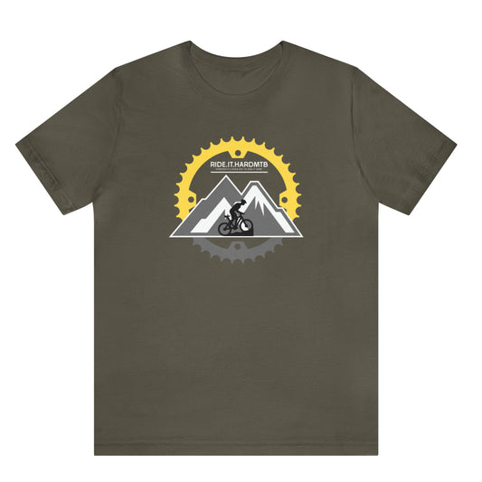 Black Mountain Bike Short Sleeve T-shirt