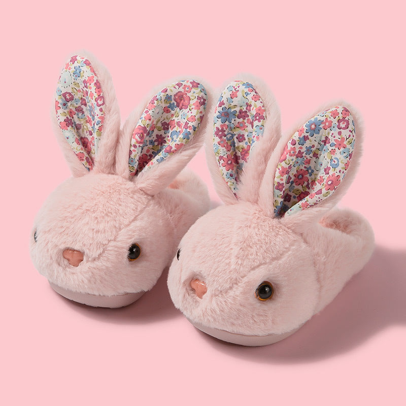 Super Soft Rabbit Cotton Slippers For Boys And Girls