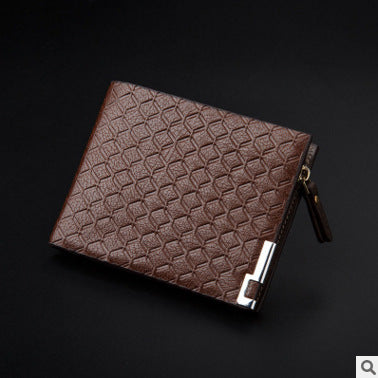 Men's Wallet Short Business Embossed