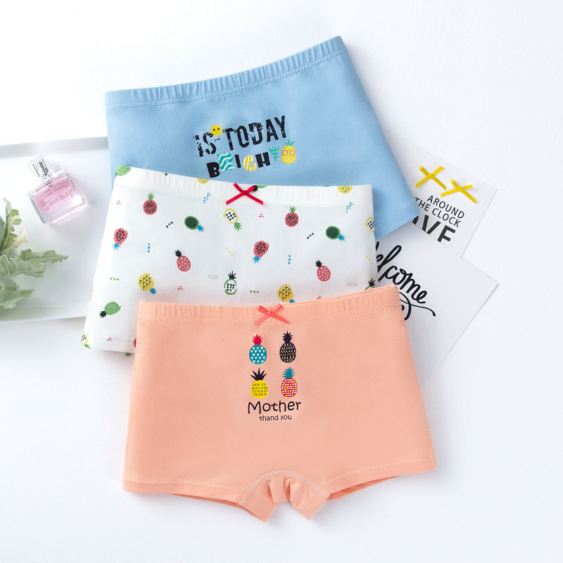 Creative Print Cotton Underwear for girls