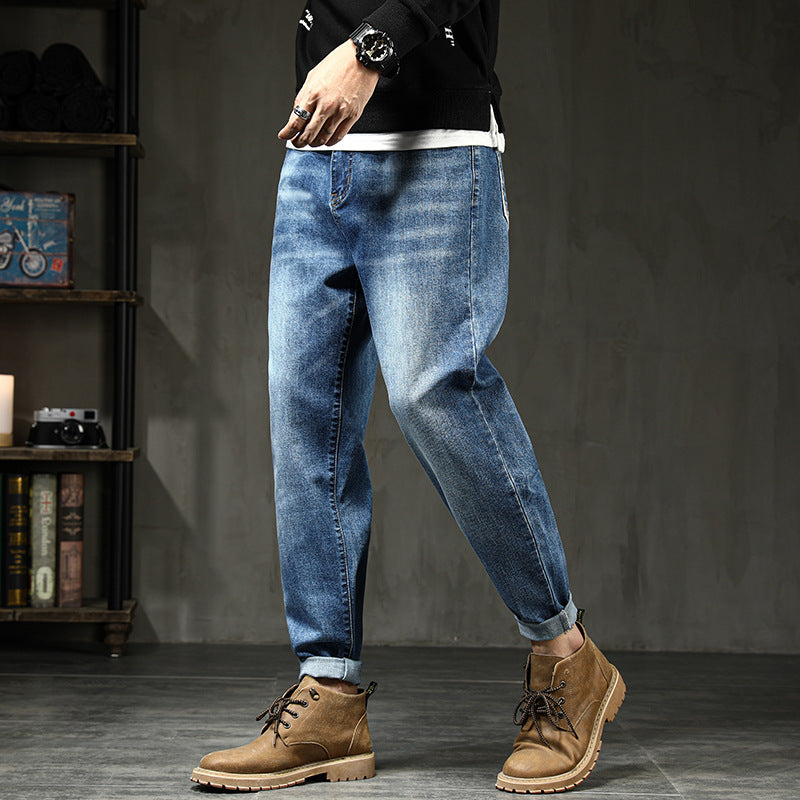 Stretch Feet Jeans For Men