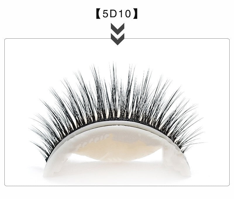 Glue-free Self-adhesive Strip 5d False Eyelashes