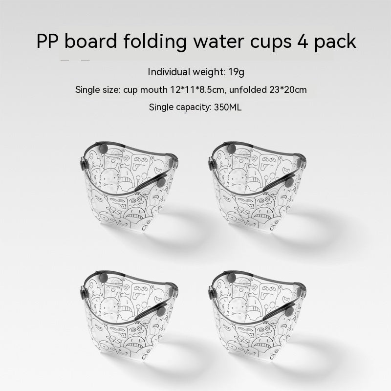 Outdoor Folding Bowls, Tableware, Portable Travel Plates